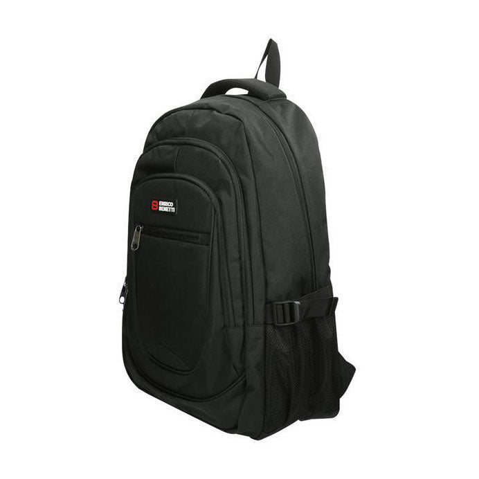 - Enrico Benetti rugzak Hamburg zwart - Laptop 17 inch