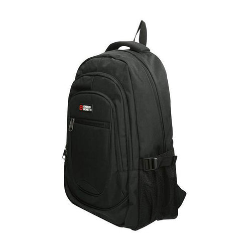 - Enrico Benetti rugzak Hamburg zwart - Laptop 17 inch