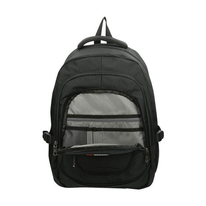 - Enrico Benetti rugzak Hamburg zwart - Laptop 17 inch