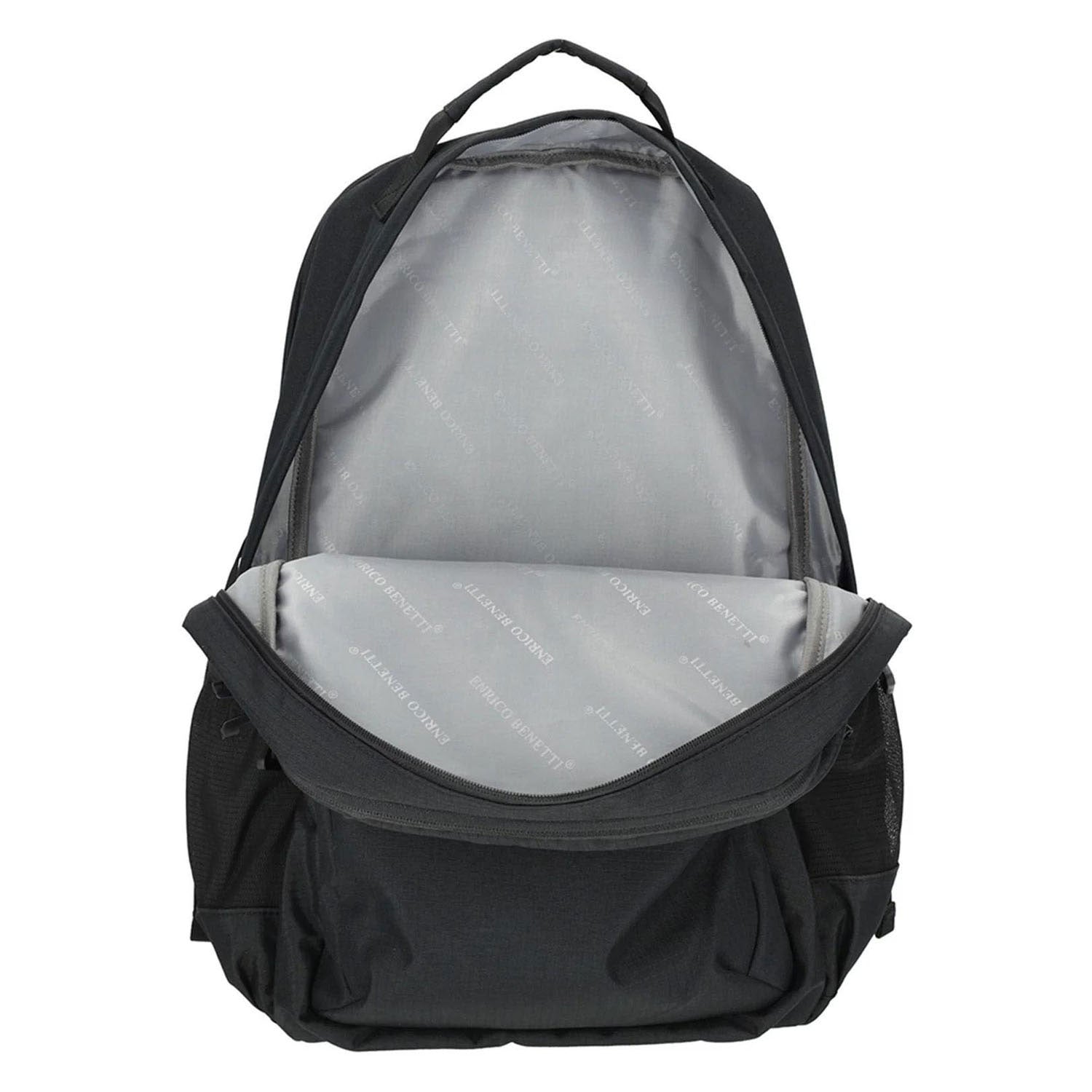 - Enrico Benetti Rugzak Luzern zwart - Laptop 17 inch