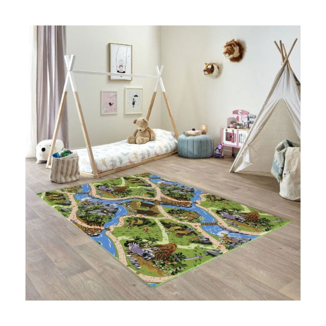 - Dino World Speelkleed - 140x200cm