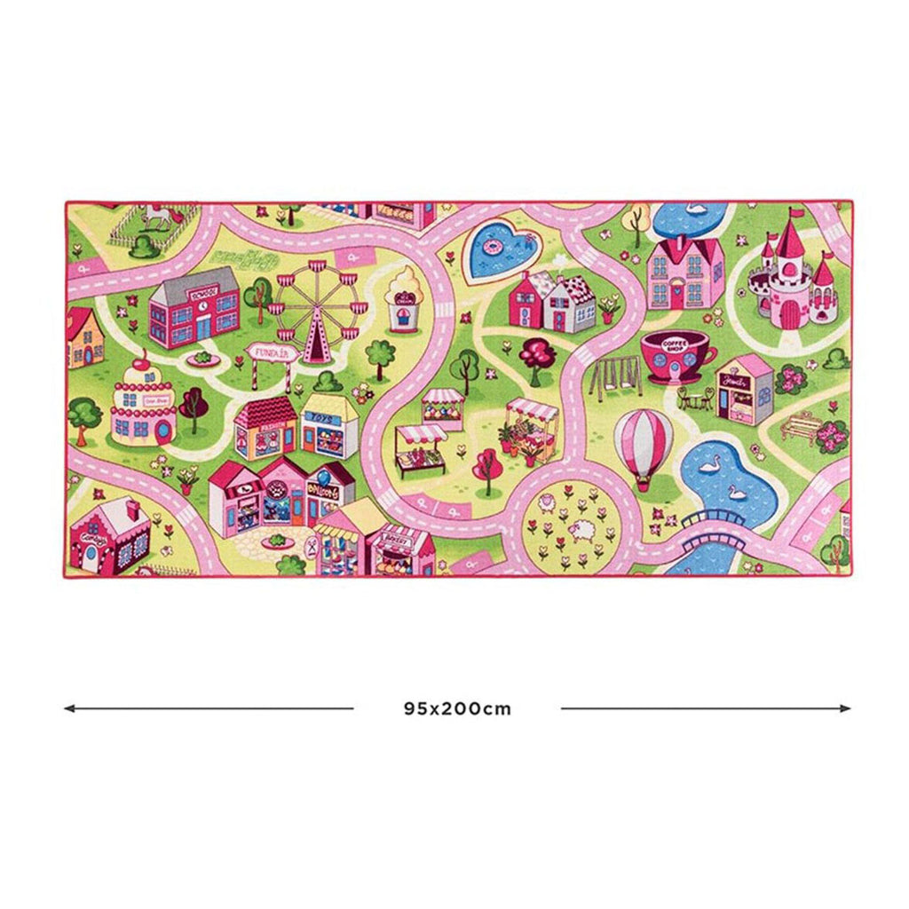 - Speelkleed Verkeer Kermis - 95x200cm