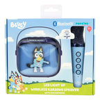 Otl technologies bluey - karaoke set voor kinderen - draadloze microfoon en speaker - met lichteffecten - stemvervorming