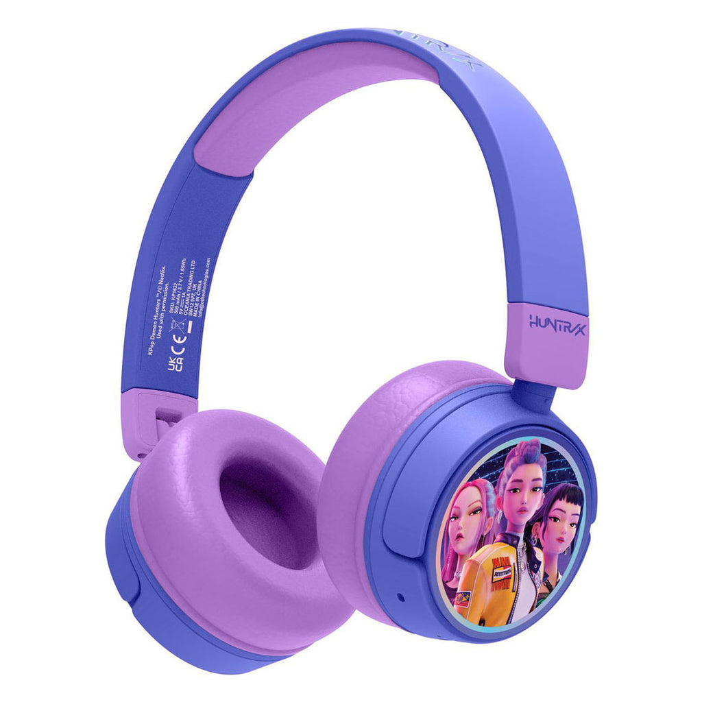 K-pop demon hunters faces junior bluetooth hoofdtelefoon