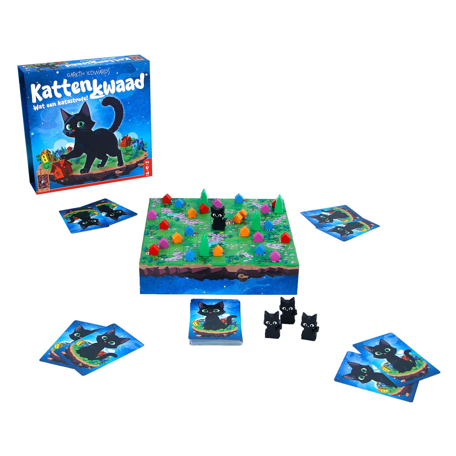 999Games - 999Games 999 games kattenkwaad bordspel (nederlands 2 - 4 spelers 30 minuten vanaf 8 jaar)