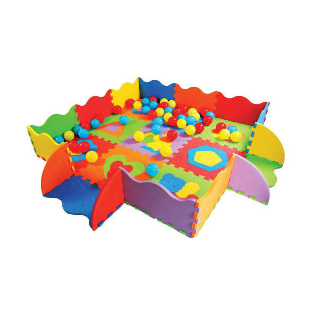 - Foamtegels met Rand en 40 Ballen