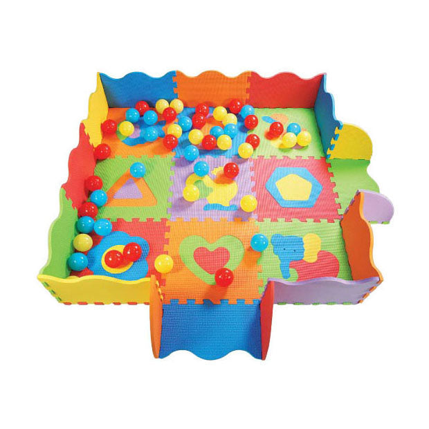 - Foamtegels met Rand en 40 Ballen