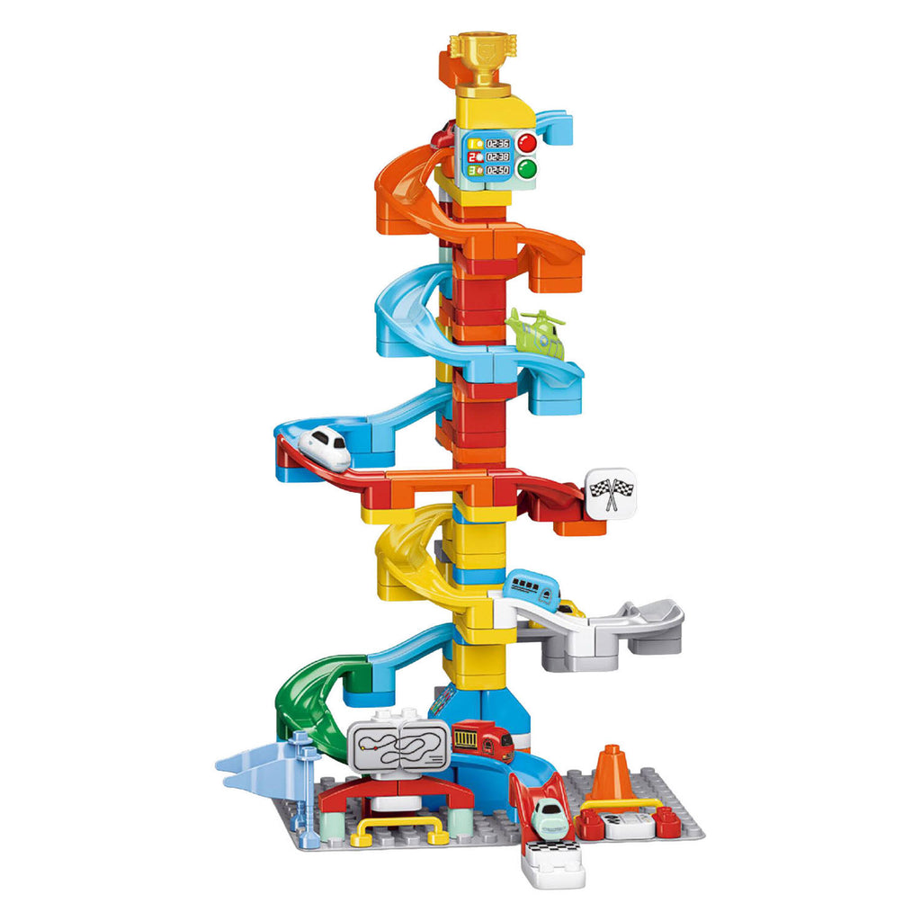 - Bouwbare Knikkerbaan Dual Racing 2-in-1 - 152dlg.