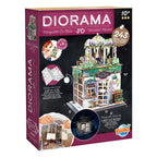 Houten bouwpakket diorama bloemenwinkel - 243dlg.
