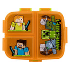 - Minecraft lunchbox met 4 Compartimenten