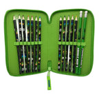 - Minecraft Gevuld Etui met 2 Vakken