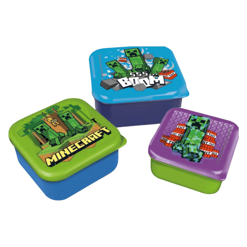 - Minecraft Snackboxen 3-in-1