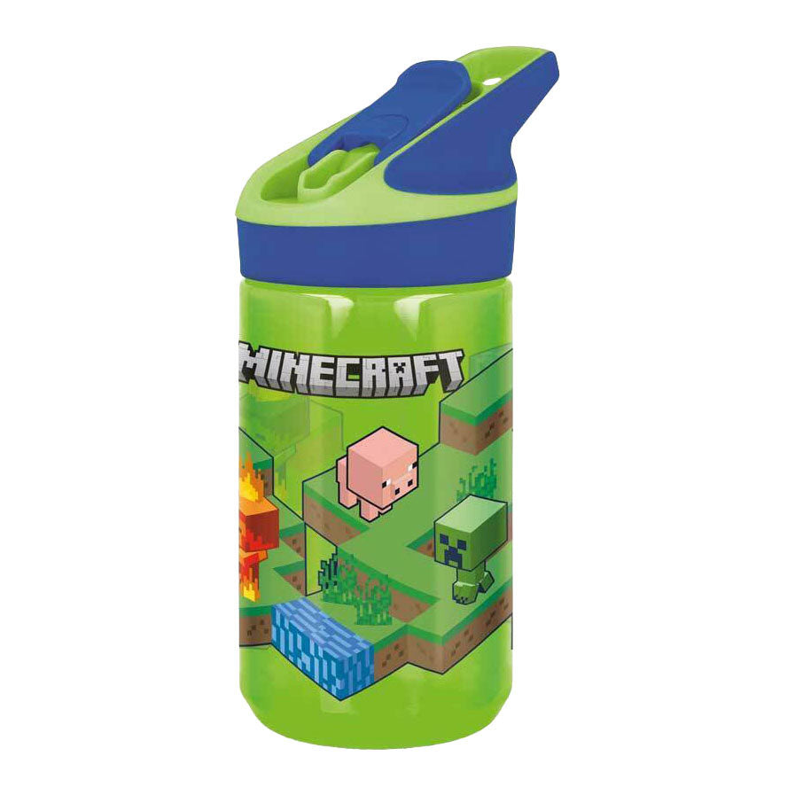 - Minecraft Tritan Premium Bidon Drinkfles - 480ml