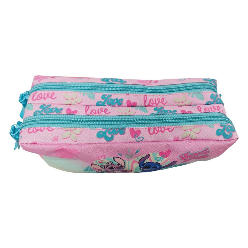 Disney - Stitch love etui met 2 compartimenten