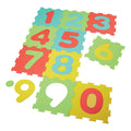 - EVA Vloerpuzzel 30x30x1cm cijfers 10delig
