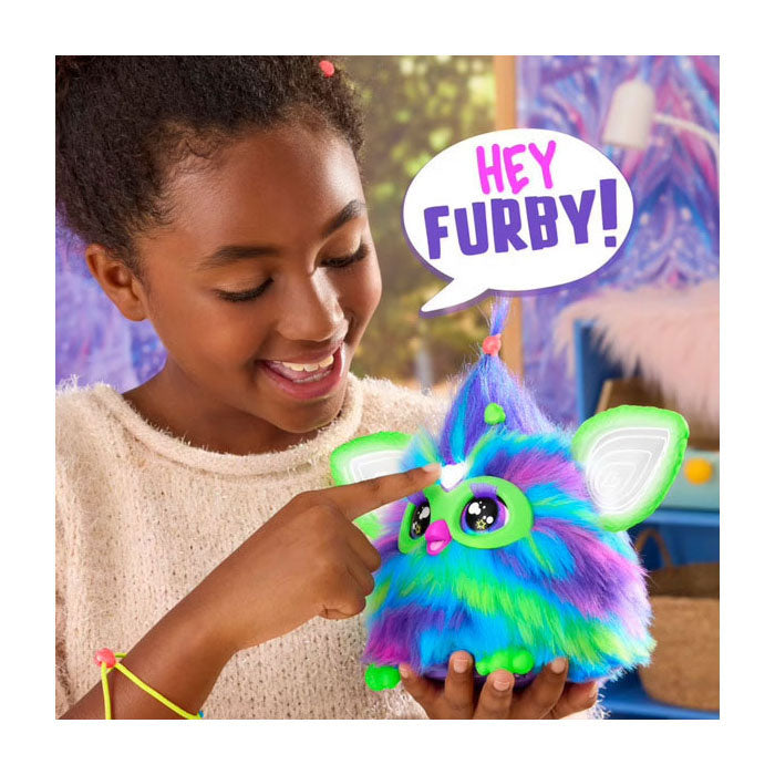 Hasbro - Hasbro Furby galaxy interactieve knuffel fr