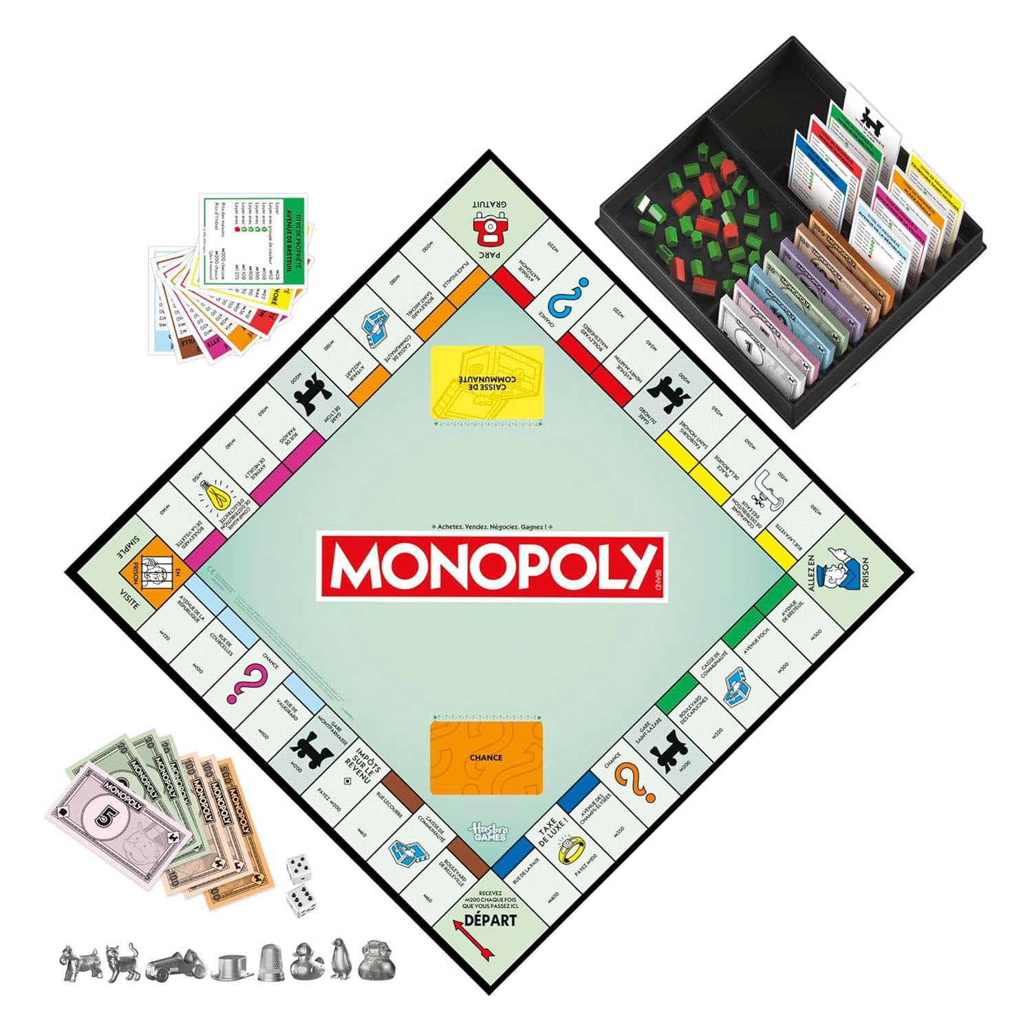 Hasbro - Hasbro Monopoly classic refresh fr