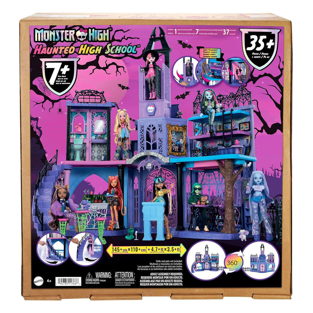 Mattel - Haunted high school poppenhuis - 35dlg.