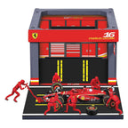 Rc - Rc Burago ferrari pit pass met charles lecle - 1:43