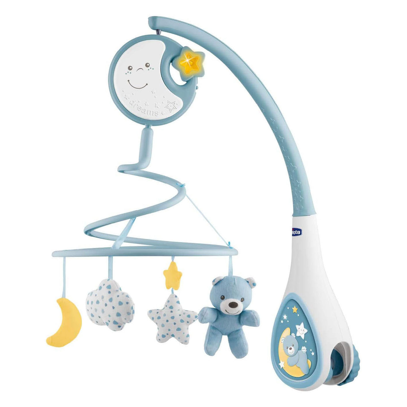 - Next2Dreams 3-in-1 Muziekmobiel - Blauw