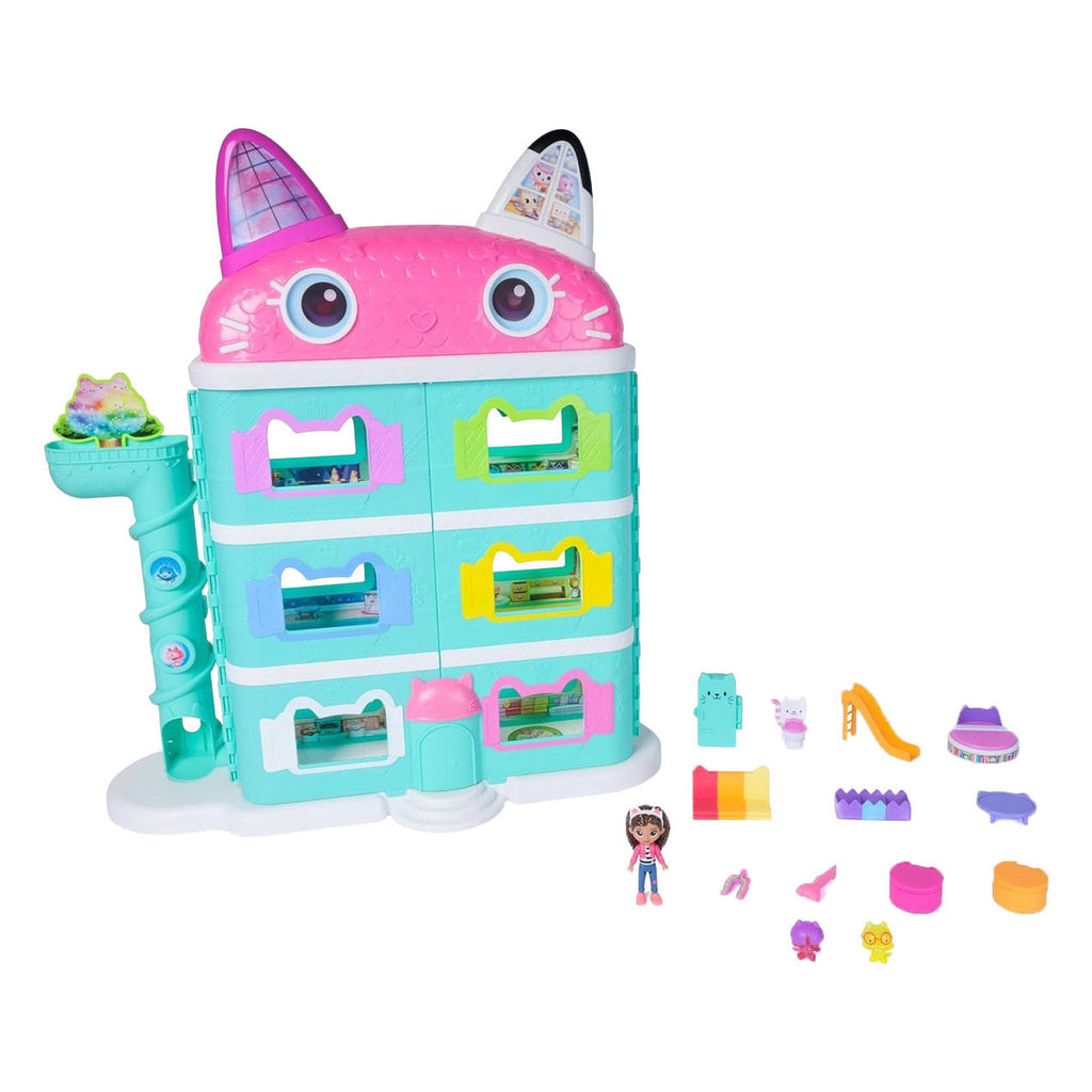 Gabby's Poppenhuis - Gabby's Poppenhuis Gabby’s poppenhuis de film – poppenhuis - + 60cm hoog - vanaf 3 jaar - met speelfiguur & accessoires