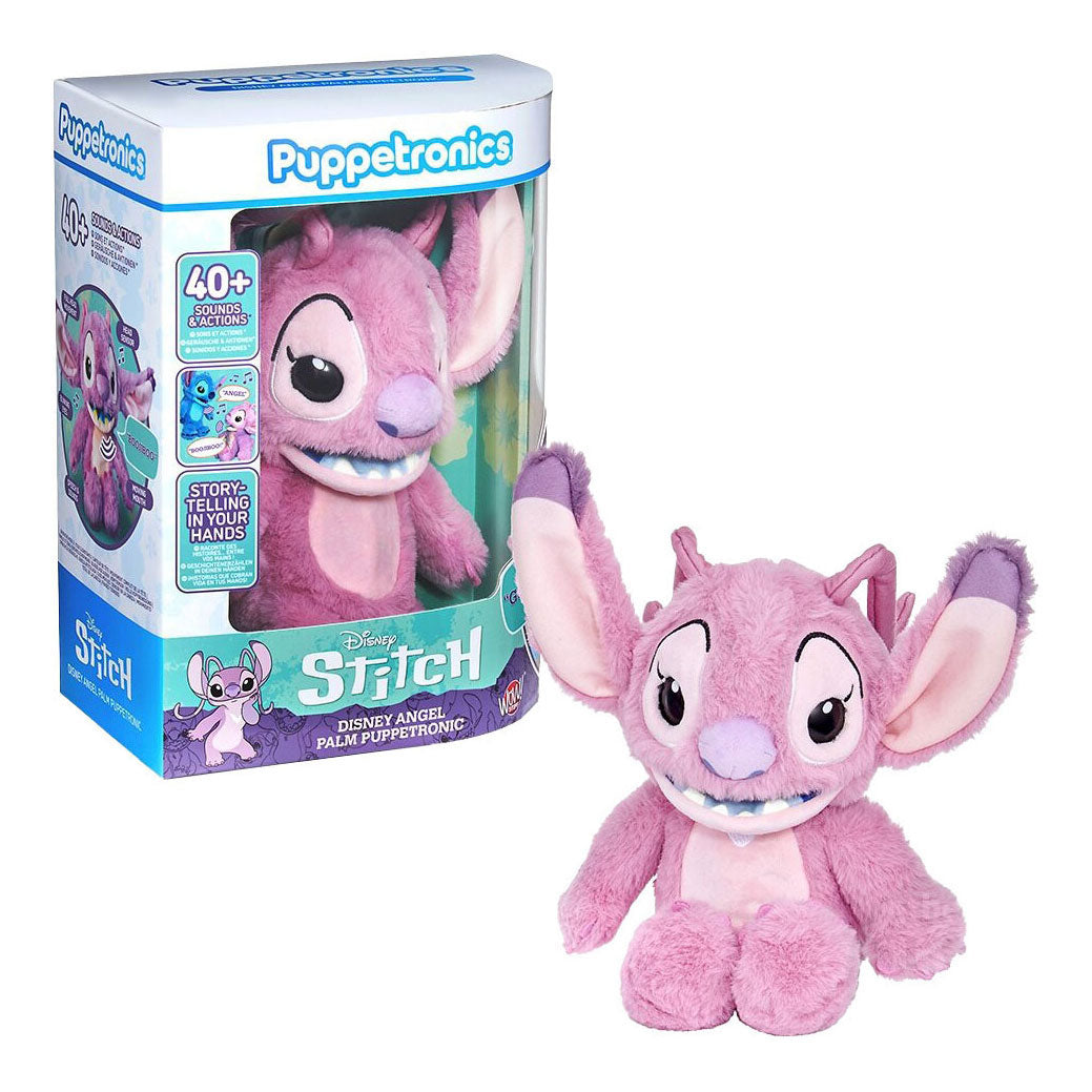 Disney - angel palm puppetronic interactieve knuffel
