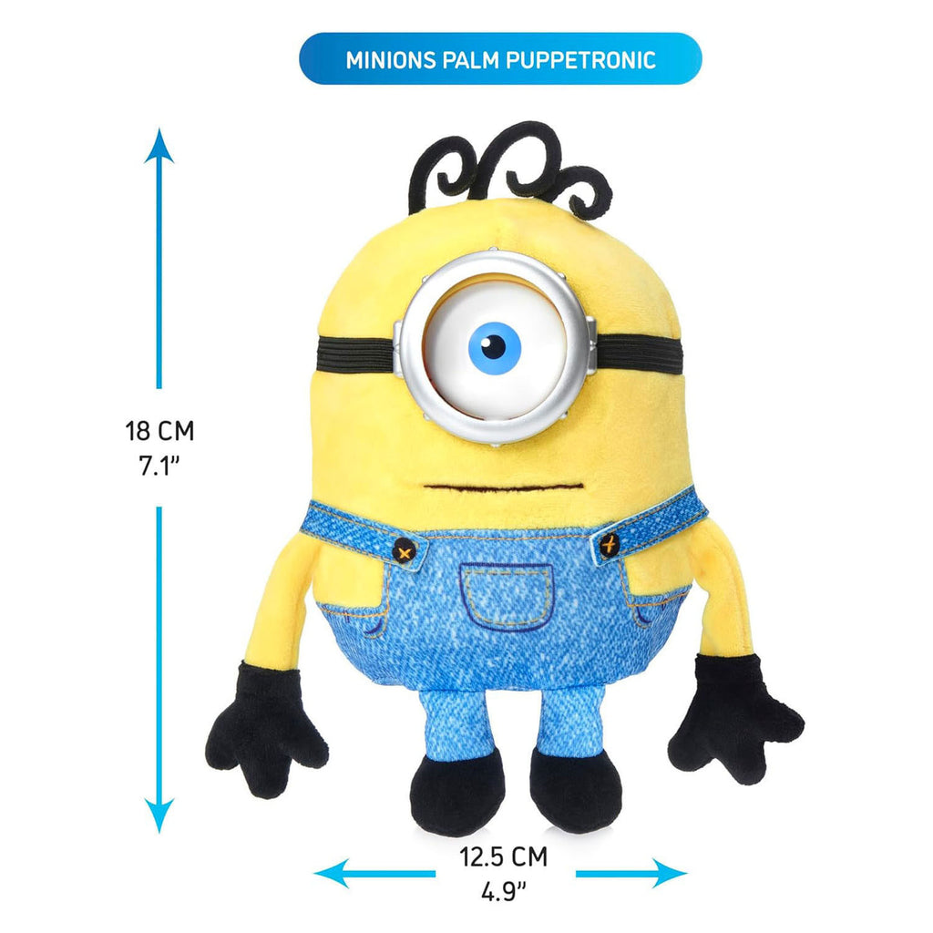 - Universal Minions James Palm Puppetronic Interactieve Knuffel