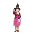 Kinderkostuum meisje roze heks - maat 98