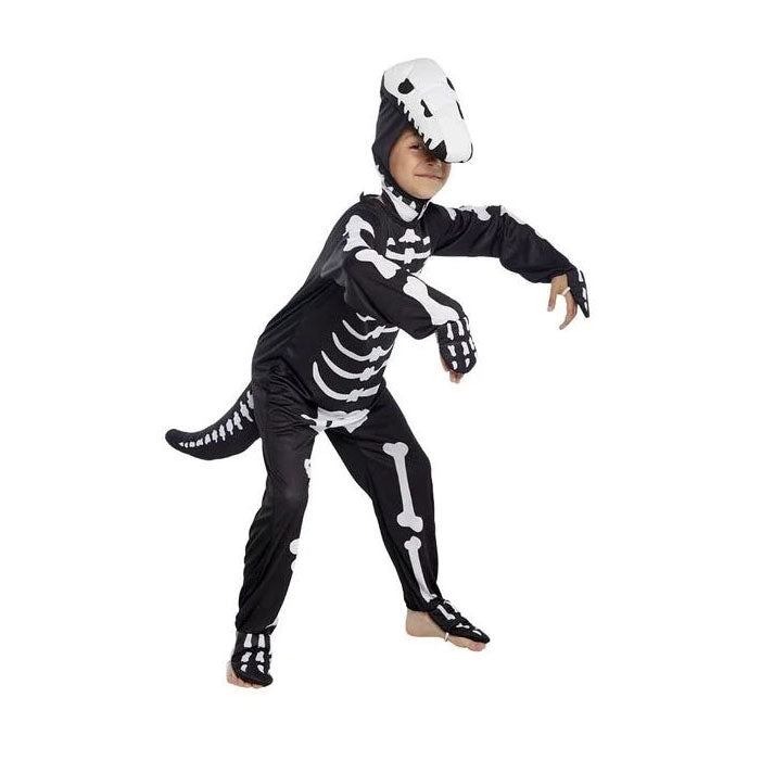 Kinderkostuum dino skelet - maat 110