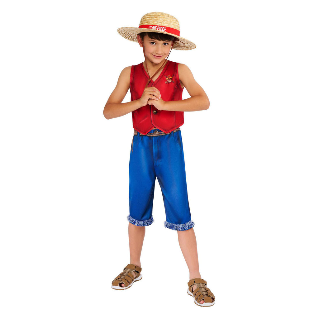 One piece luffy classic verkleedkostuum - 5-6 jaar