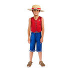 One piece luffy classic verkleedkostuum - 5-6 jaar