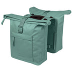 Basil B.V. - B.V. Dubbele fietstas basil brooklyn mik 41l 14 x 30 x 37 cm - groen