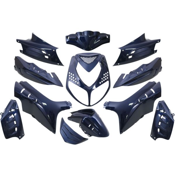Edge - Plaatset 13-delig voor peugeot speedfight 2 - blauw metallic