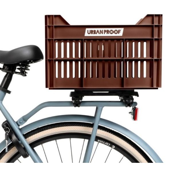 Dutchperfect urban proof krat 30l bruin deep brown 40x30x25