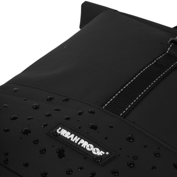 Urbanproof urban proof single rolltop tas 20l zwart recycled