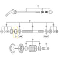 Shimano stofkap links fh-4500