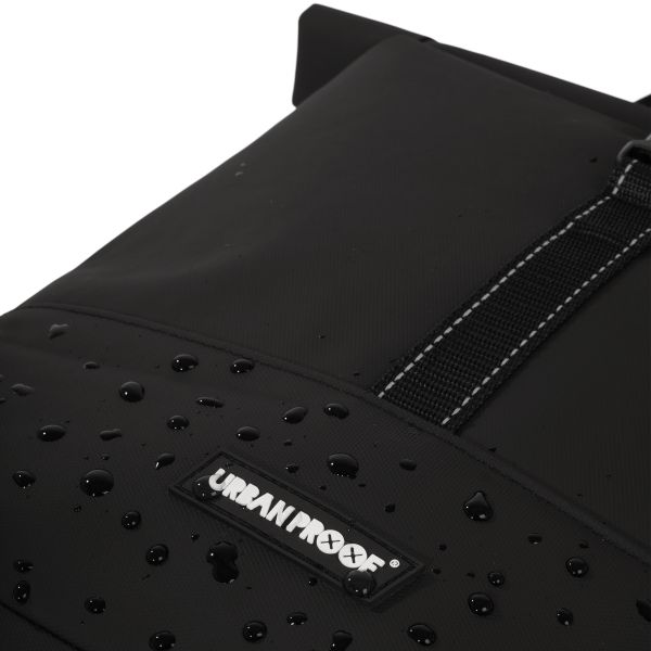 Urbanproof - Urbanproof tas double roll up recycle 38l zwart