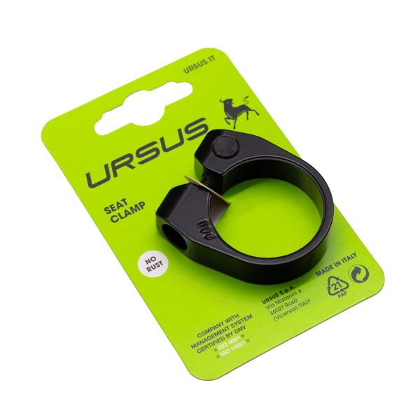 Ursus - Ursus Zadelpenklem ø40.0 mm aluminium - zwart