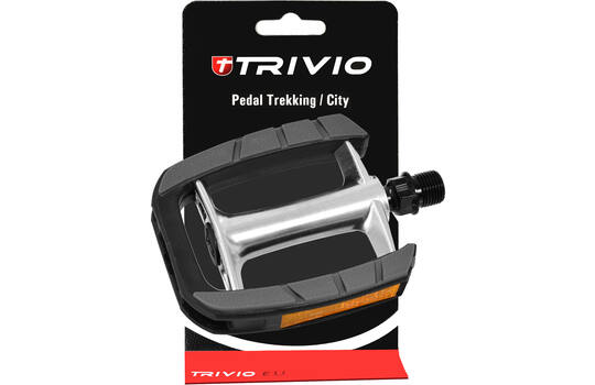 Trivio - Trivio - fietspedalen trekking ultra light anti-slip zwart