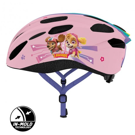 Nickelodeon paw patrol in-mold fietshelm meisjes roze maat 52-56 (m)