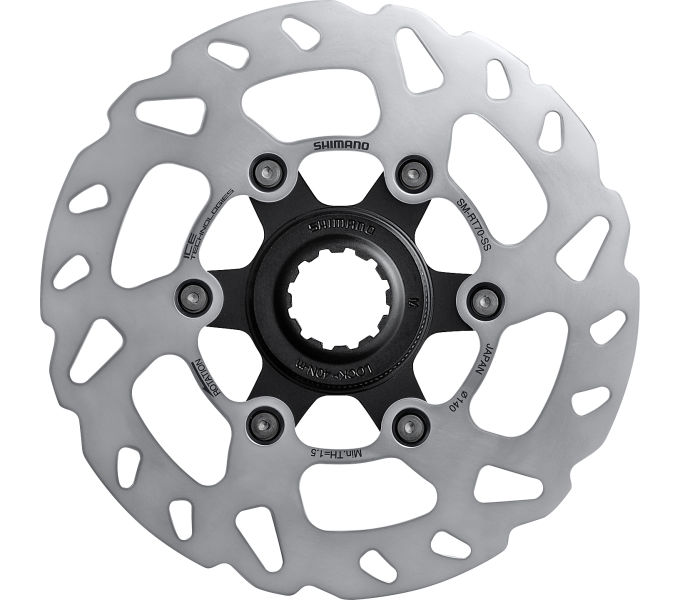 Shimano remschijf slx sm-rt70 rotor shim. slx 160mm inner toothing