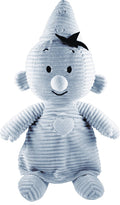 Bumba knuffel corduroy blauw, 35 cm