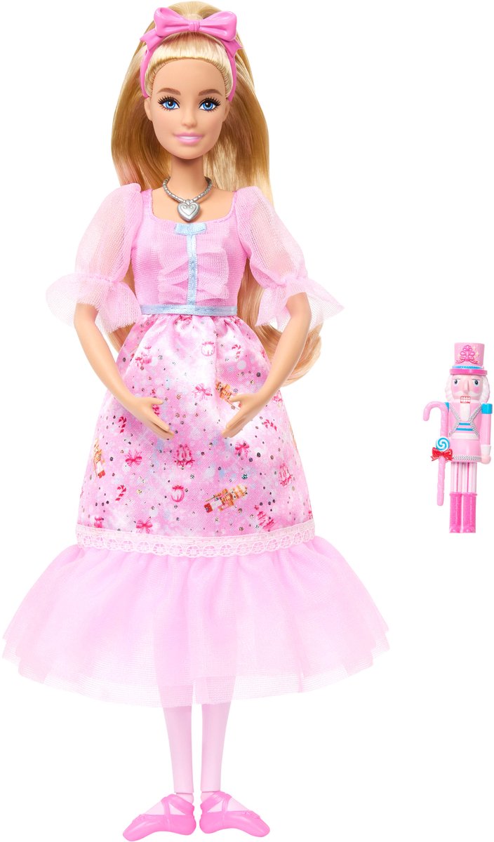Mattel barbie in de notenkraker clara ballerina pop - met beweegbare enkels