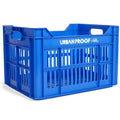 Caisse à vélo Urban proof plastique recyclé 30l bleu royal 40x30x25 cm