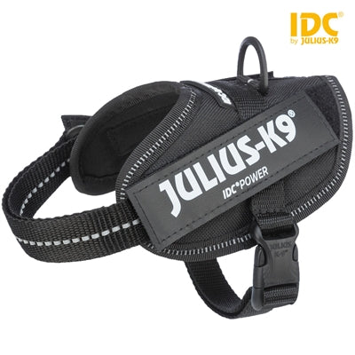 Julius k9 julius-k9 idc powertuig - hondentuig - 3xs - baby 1 - zwart