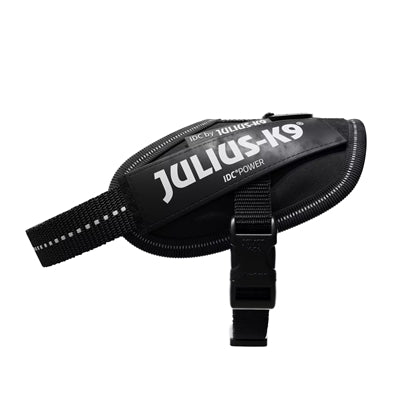 Julius k9 julius-k9 idc powertuig - hondentuig - 2xs - baby 2 - zwart
