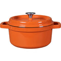 Solinger the windmill premium gietijzeren braadpan 2.5l oranje emaille
