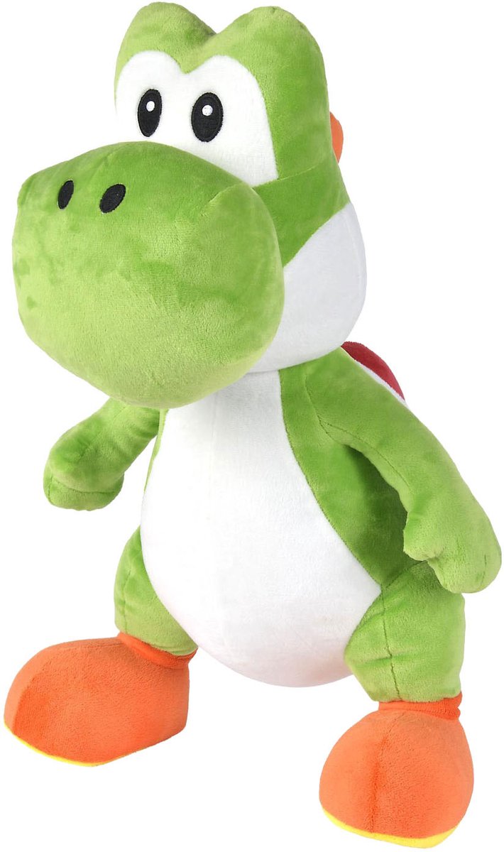 Nicotoy - Nicotoy Super mario yoshi pluchen knuffel - 50cm