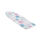 Leifheit strijkplankhoes cotton classic l universeel - 140 x 45 cm strijkvlak - 3 mm dikke molton - roze - wit - blauw