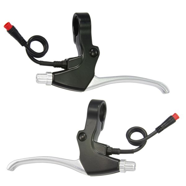 Saccon remgreepset lebk74a5p0s e-bike met remonderbreker - zwart zilver
